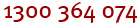 1300 364 074